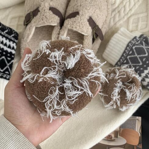 5 Pairs Wool Socks for Women - Winter Thick Boot Cozy Crew Vintage Soft Calf Knit Warm Socks Gifts in Saudi Arabia