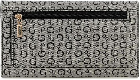 GUESS Factory Women's Rhiannon Logo Fold-Over Clutch Wallet in Saudi Arabia