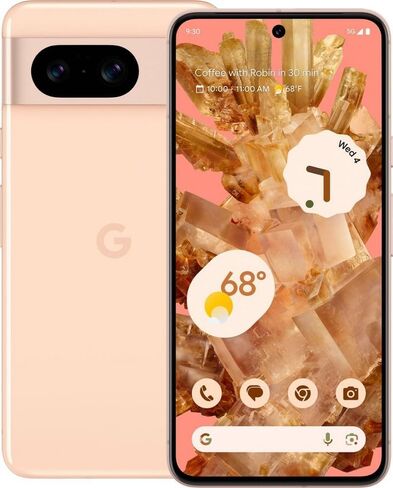 Google Pixel 8 5G ، إصدار الولايات المتحدة ، 128 جيجابايت من عسلي - غير مقفل (متجدد) in Kuwait