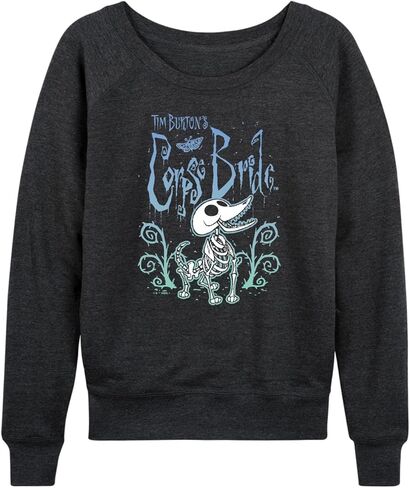 Hybrid Apparel Corpse Bride - Scraps - Women's French Terry Long Sleeve Shirt in Saudi Arabia
