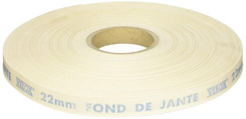 Velox Unisex Deluxe Cotton Rim Tape, White, 19mm Pair UK in Saudi Arabia