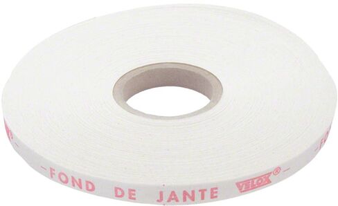 Velox Unisex Deluxe Cotton Rim Tape, White, 19mm Pair UK in Saudi Arabia