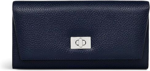 RADLEY London Brook Avenue Women's Leather Large Flapover Wallet, Ink in Saudi Arabia