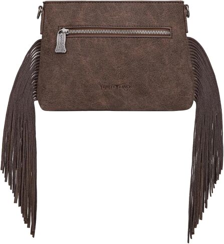 Trinity Ranch Western Crossbody bag for Women Hair-On Cowhide Purse in Saudi Arabia