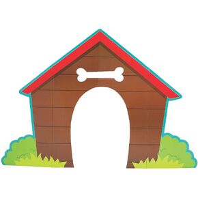 Doghouse Cardboard Stand-Up - Pet and Dog Party Decor - Over 3 Feet Tall in Saudi Arabia