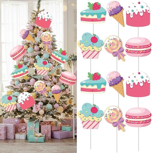 12 Pcs Valentine's Day Decorations Tree Picks Extra Large Red Heart Bear Love Ornaments Cute Heart Decorations for Valentine's Day Tree Topper Home Wedding Office Decor in Saudi Arabia