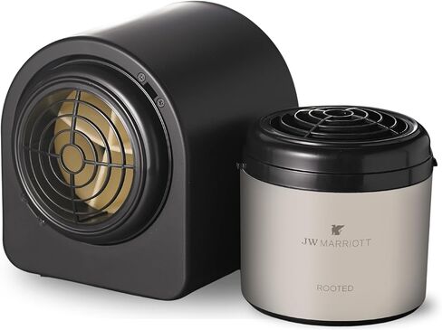 JW Marriott Rooted Home Scent Diffuser Refill Cartridge - Aromatherapy Home Fragrance - Sycamore, Sage, Cedarwood, Sweet Tonka Bean and Amber - Signature Hotels Aroma - Refill Only in Saudi Arabia