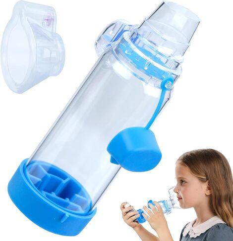 فاصل الاستنشاق للأطفال Nessi OTC Spacer (أزرق/للأطفال) in Saudi Arabia