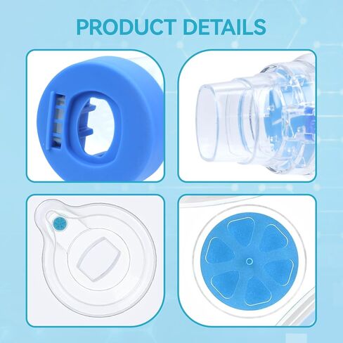فاصل الاستنشاق للأطفال Nessi OTC Spacer (أزرق/للأطفال) in Saudi Arabia