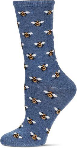 Cashmere Blend Crew Socks for Women by MeMoi in Saudi Arabia