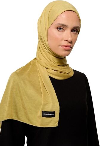 حجاب تركي من HoM، 100% من القماش الطبيعي الفاخر، شالات ناعمة قابلة للتنفس مع لمعان ميرسيريزد in Kuwait