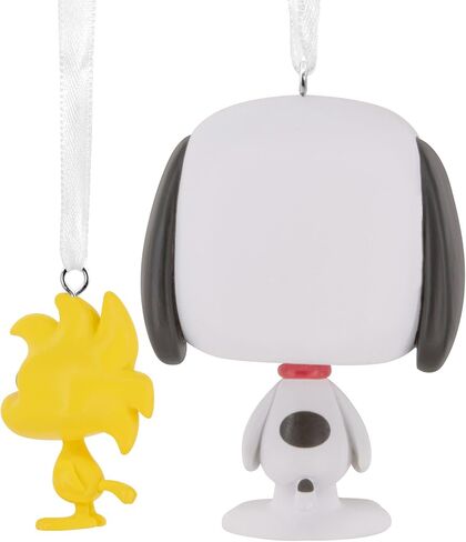 Hallmark Peanuts Snoopy and Woodstock Funko POP! Christmas Ornaments, Set of 2, Pop Culture Gifts in Saudi Arabia