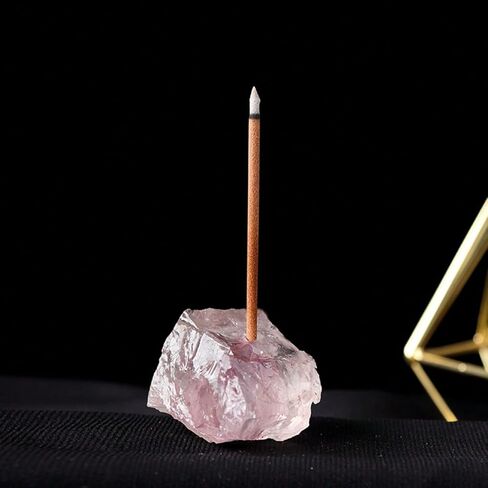 1 PC Crystal Stone Incense Burner for Meditation, Zen, Yoga, Relaxation, Outdoor, Spa, Craft Decoration, Tea Room Accessories in Saudi Arabia