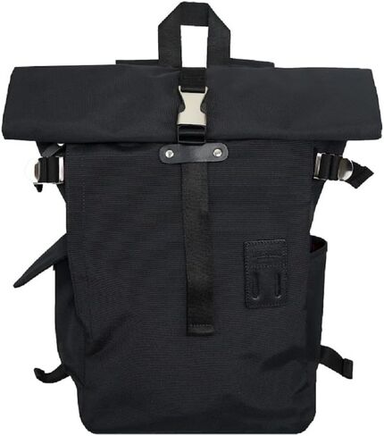 Harvest Label Urban Rolltop Backpack 2.0 (Black) in Saudi Arabia