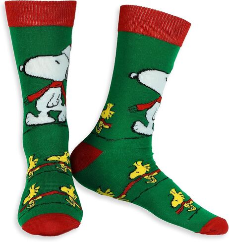 جوارب Hyp Peanuts Snoopy and Woodstock للبالغين 5 أزواج 2 طاقم 3 قطع منخفضة في صندوق هدايا in Saudi Arabia