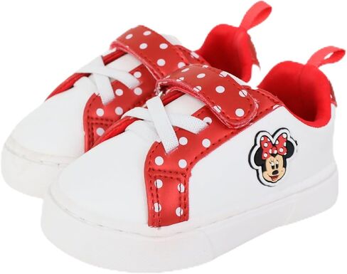 Disney Infant Sneakers - Winnie The Pooh and Minnie Mouse Baby Court Sneakers with a Hook and Loop Closure in Saudi Arabia
