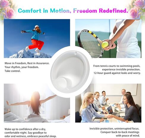Menstrual Disc Alternative to Tampons | Organic 100% Medical-Grade Silicone | Leak-Free, Reusable & FSA Eligible Feminine Product | Hypoallergenic, BPA-Free, with Sterilizer & Travel Pouch (L) in Saudi Arabia