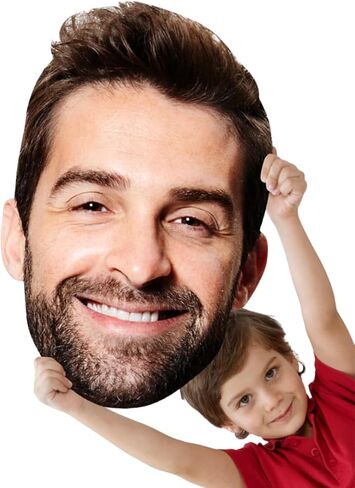 Best BIG Heads™ Cutouts - 2-ft Giant Head Cardboard Cutout in Saudi Arabia
