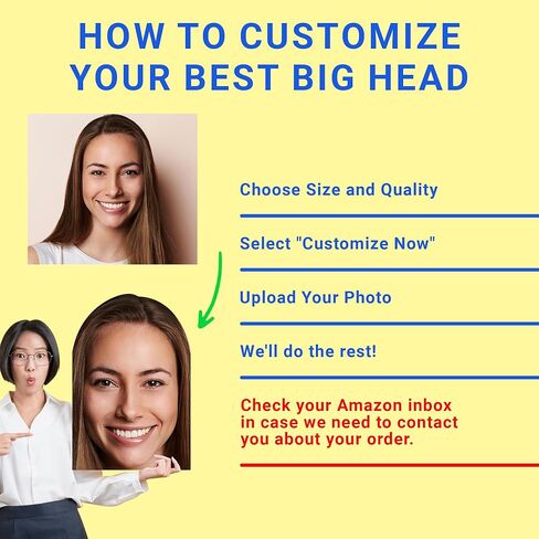 Best BIG Heads™ Cutouts - 2-ft Giant Head Cardboard Cutout in Saudi Arabia