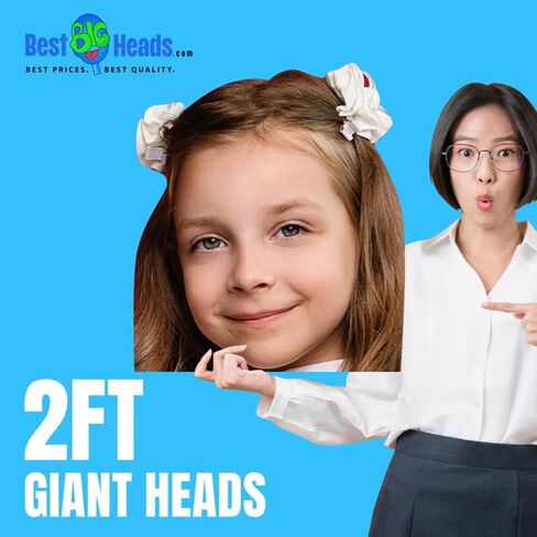 Best BIG Heads™ Cutouts - 2-ft Giant Head Cardboard Cutout in Saudi Arabia