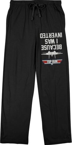 بنطال بيجامة نوم رجالي من Bioworld Top Gun Inverted Quote مقاس XL in Saudi Arabia
