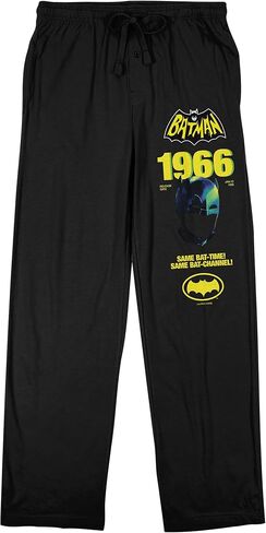 Bioworld Batman 1966 Men's Black Sleep Pants in Saudi Arabia