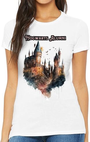 Magic Design Slim Fit T-Shirt - Movie Women's T-Shirt - Printed Slim Fit Tee in Saudi Arabia