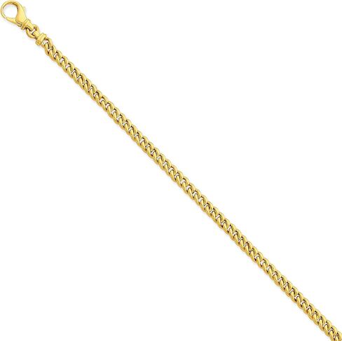 14K Gold Fancy Link Bracelet 8" in Saudi Arabia