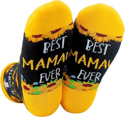 InnoBeta Mamaw Gifts, Mothers Day Gifts for Mamaw, One Size Crew Socks on Mother's Day, Christmas, Birthday in Saudi Arabia
