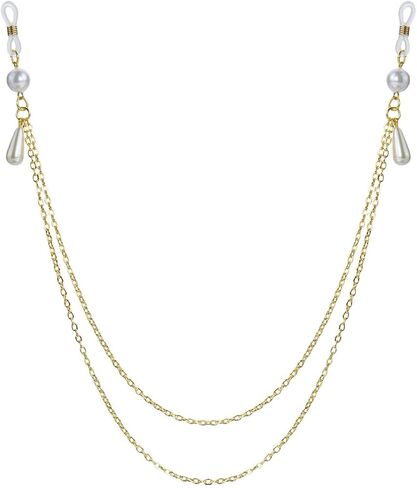 Fake Nipple Rings for Women Non Piercing Adjustable Silicone Nooses with Chains Pearl Bra Chest Chain Faux Nipple Piercing Body Jewelry in Saudi Arabia