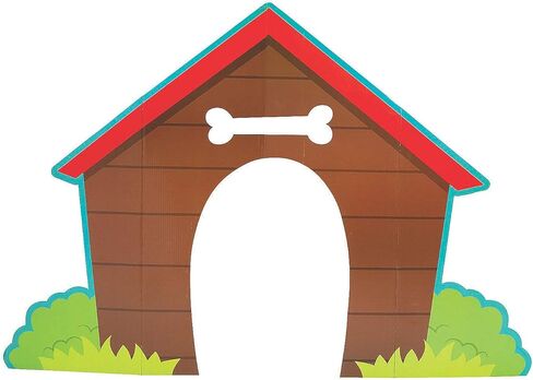 Doghouse Cardboard Stand-Up - Pet and Dog Party Decor - Over 3 Feet Tall in Saudi Arabia
