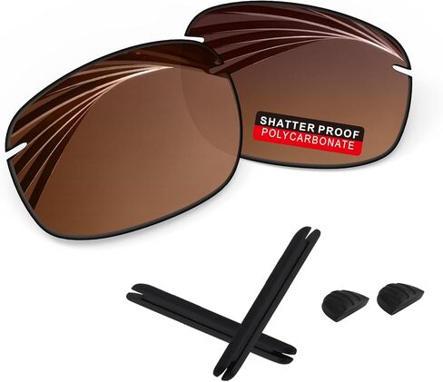 عدسات بديلة من البولي كربونات PRO+ وأطقم مطاطية لنظارات Maui Jim Lighthouse MJ423 الشمسية in Kuwait