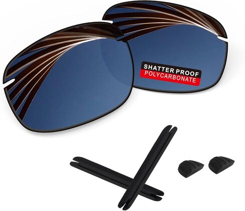 عدسات بديلة من البولي كربونات PRO+ وأطقم مطاطية لنظارات Maui Jim Lighthouse MJ423 الشمسية in Kuwait
