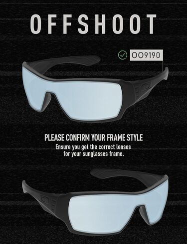 عدسات ToughAsNails المستقطبة البديلة للنظارات الشمسية Oakley Offshoot OO9190 - المزيد من الخيارات in Saudi Arabia