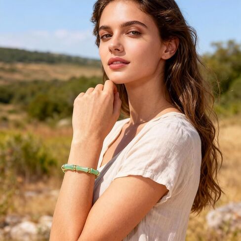 Money Bracelets for Women, Feng Shui Lucky Wealth Bracelet, Jade Crystal Bracelet Good Luck Jewelry Gifts for Her Him in Saudi Arabia