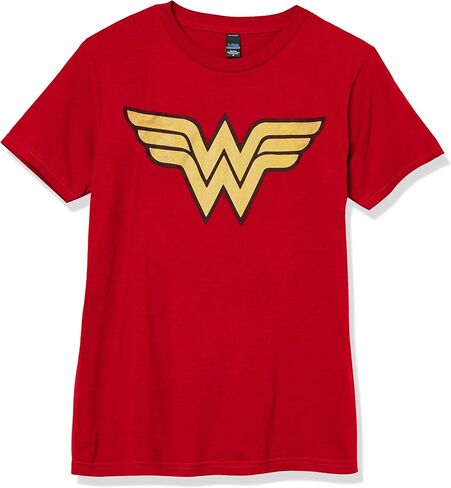 WARNER BROS Woman Wonder Emblem Boy's Premium Solid Crew Tee in Saudi Arabia