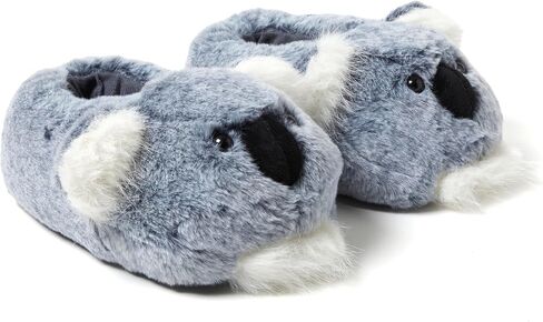 Dearfoams Women's Cozyfoams Plush Animal Slippers – Fuzzy Character House Shoes Memory Foam Comfort in Saudi Arabia