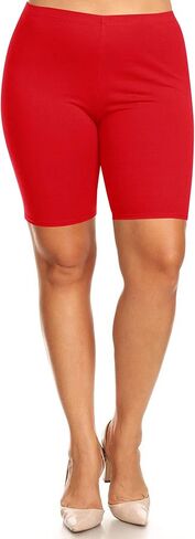 Women's Plus Size Biker Short Pant for Yoga Workout Made in USA XL XXL XXXL in Saudi Arabia