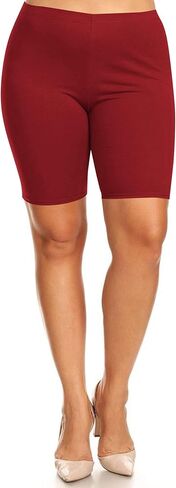 Women's Plus Size Biker Short Pant for Yoga Workout Made in USA XL XXL XXXL in Saudi Arabia