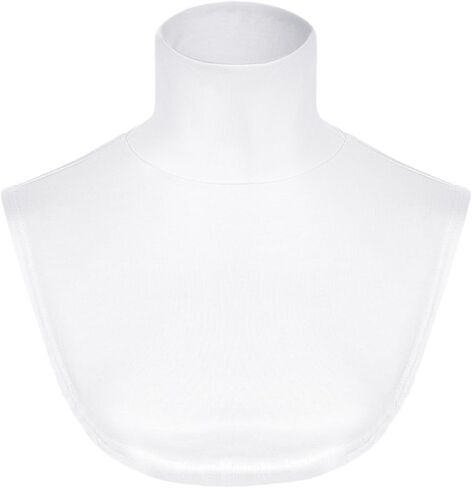 Detachable Turtleneck Dickey Collar for Women Cotton Half Mock Turtlenecks Fake Turtle Neck Top Under Blouses Sweaters in Kuwait