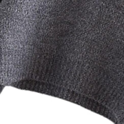 Women's Heavy-Craft Beaded Cropped Crew Neck Long Lantern Sleeves Sweater in Saudi Arabia