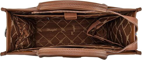 Wrangler Brown Laptop Bag and RFID Blocking Wallets Set for Women in Saudi Arabia