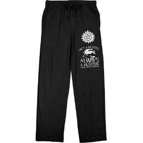 Supernatural Always A Hunter Men's Black Sleep Pajama Pants in Kuwait