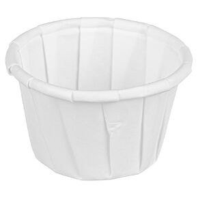 Restaurantware-Sustain 1.1 Ounce Portion Cups, 100 Disposable Condiment Cups - Compostable, Versatile, Kraft Paper Sample Food Cups, Stylish, For Serving Dips, Jams, Sauces, Nuts, And More in Kuwait