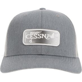 Cessna 20's Logo Velocity Trucker Hat - Pewter Grey in Kuwait