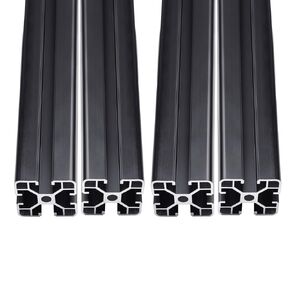 4 Pieces 48" Length T Slot 4040 Aluminum Extrusion Profile Extruded Linear Motion Guide Rail for 3D Printer, CNC Machine and DIY Material in Kuwait