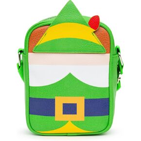 Buckle-Down Elf Bag, Crossbody, Buddy The Elf Character Bound, Green, Vegan Leather in Saudi Arabia