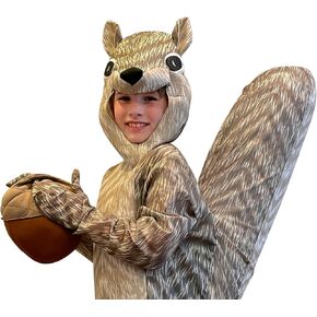 Rasta Imposta Squirrel Animal Costume Forest Woodland Animals Kids Costumes, Child Size 7-10 Brown in Saudi Arabia