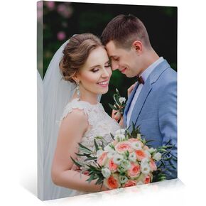 مطبوعات قماشية مخصصة من CanvasChamp مع صورك - لوحة فنية جدارية مؤطرة مخصصة لديكور المنزل والمكتب (24 بوصة عرض × 36 بوصة ارتفاع، 0.75 بوصة عمق) in Kuwait