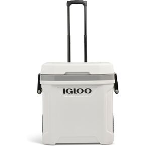 Igloo Marine Ultra 90 QT Cooler, Insulated Cooler Chest with Soft Ride Wheels, Leak-Proof Outdoor Hard Cooler, 5-Day Ice Retention, 137 Can Capacity in Kuwait